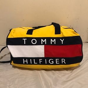 Vintage Tommy Hilfiger Duffel Bag